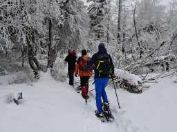 Schneeschuhwanderung Darmstädter Hütte, Januar 2026